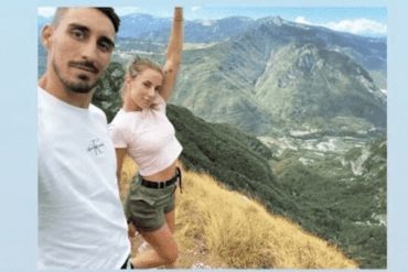 «Nuestra m*ldita última foto juntos»: Italiano murió tras caer por un barranco cuando intentaba recuperar un teléfono que se le cayó tras una selfie