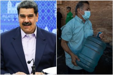 Maduro ratificó su orden de que se solucionen al 100% las averías en la distribución de agua en todo el país antes de que finalice el año (+Video)