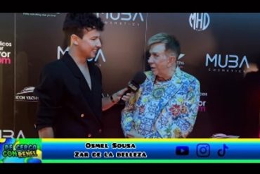 Osmel Sousa sobre Amanda Dudamel en el Miss Universo: “Después de que dejé el concurso, creo que es la que más se va a acercar a la corona” (+Video)