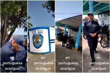 Funcionario policial de Portuguesa agredió física y verbalmente a un ciudadano: “¿Estás buscando que te entre a coñaz*s, mamagu*vo?” (+Video)