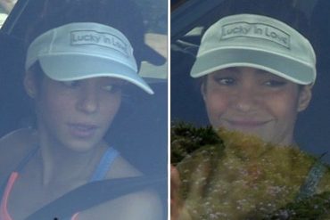 “Afortunada en el amor”: El mensaje de la gorra de Shakira que consideraron una punta para Piqué (+Fotos +Videos)