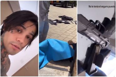 Escolta del influencer colombiano Yeferson Cossio se disparó accidentalmente en los testículos cuando intentaba guardar su arma: esto es lo que se sabe (+Videos)