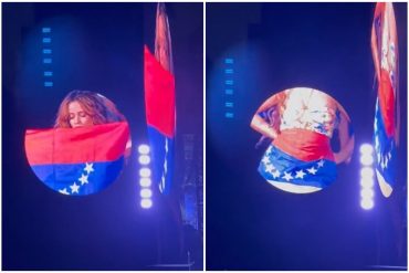 Durante un concierto en Colombia: Camila Cabello pidió al público la bandera de ese país, le dieron la de Venezuela y desató polémica (+Video)