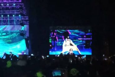 “Fuera, fuera”: así fue abucheado al Potro Álvarez durante el concierto de Wisin y Yandel (+Video)