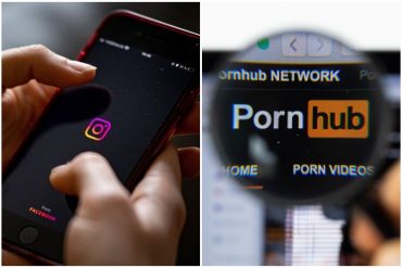 Instagram cierra la cuenta de Pornhub tras acusaciones de pornografía infantil