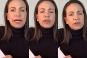 “A los criminales se les enfrenta, no se convive con ellos”: el contundente mensaje de María Corina Machado tras informe sobre violaciones de DDHH en Venezuela (+Video)