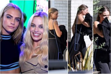 Margot Robbie salió llorando tras visitar a la modelo Cara Delevingne: le impactó su desmejorado estado físico