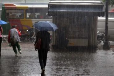 Prevén lluvias en gran parte de Venezuela este #29Ago por la Onda tropical 34