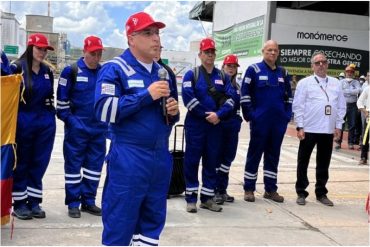 Presidente de Pequiven llegó a Barranquilla para inspeccionar la planta de Monómeros