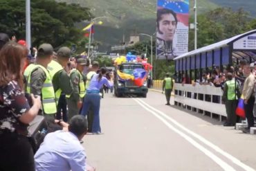 Así se oficializó la reapertura de la frontera entre Colombia y Venezuela en el puente Simón Bolívar este #26Sep (+Videos)