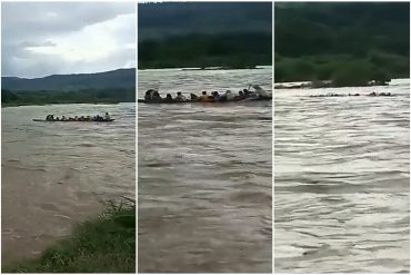 Un venezolano desaparecido tras hundimiento de una canoa con migrantes en Honduras: el sobrepeso y las condiciones del tiempo serían las causas (+Video)