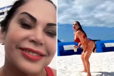 Liliana Rodríguez se dejó ver con un sexy bikini rojo para mostrar cómo ha mejorado su figura tras la manga gástrica (+Video)