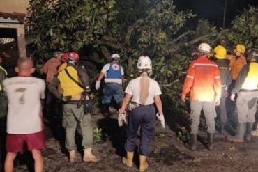 Murió un hombre en Lara tras recibir una descarga eléctrica durante las fuertes lluvias