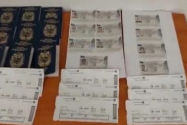 Retenidos 11 venezolanos por viajar con visados europeos fraudulentos en Panamá (+Video)