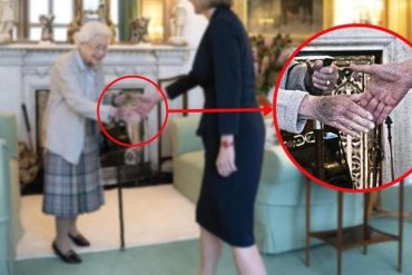 La mancha en la mano de Isabel II en su última aparición pública que hizo saltar las alarmas sobre su estado de salud (+Foto)