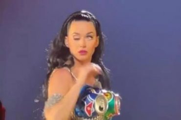 Katy Perry reveló la verdad detrás de la extraña caída de párpado que presentó durante un concierto