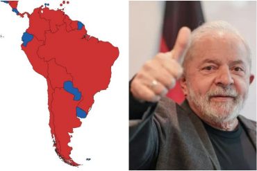 “No importa cómo vote la gente, al final siempre gana el de izquierda”: culpan a Smartmatic porque el mapa de Latinoamérica “se tiñe de rojo” (+Reacciones)