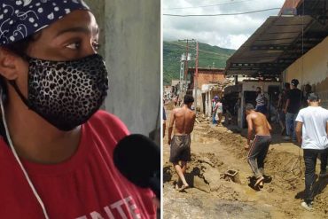 “Ayudamos a nuestros vecinos que se quedaron sin nada”: La cocina de un colegio fue habilitada para prepararle comida a los damnificados en Las Tejerías (+Video)