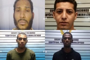 Detuvieron a 4 sujetos en las adyacencias del Metro de Caracas que estaban solicitados por las autoridades