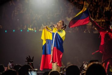 Olga Tañón causó furor en su monumental concierto en el Poliedro de Caracas: “Yo soy y yo seguiré siendo una puertorriqueña orgullosamente venezolana” (+Video)