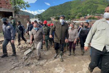 Maduro admitió que había alertado sobre la saturación de los suelos por la gran cantidad de agua y que ordenó una “revisión” de zonas montañosas: ¿nadie le hizo caso? (+Video)