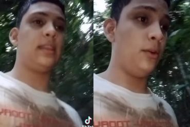 Venezolano se hace viral en redes tras grabarse cantando música llanera en la selva del Darién (+Video)