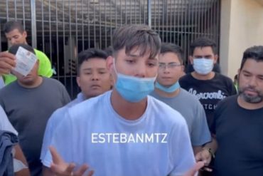 “Iba por el sueño americano para ayudar a mi familia”: Venezolano de 18 años rompe en llanto tras ser expulsado a México (+Video)