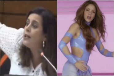 Diputada paraguaya increpa a adversarios al ritmo de “Te Felicito” de Shakira (+Video)