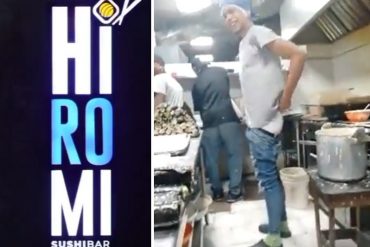 Hiromi Sushi tras la polémica por video difundido de sus empleados: “Realizaron repudiables acciones de manera intencional y premeditada”