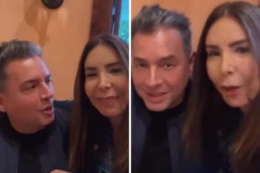 Así fue el reencuentro entre Daniel Sarcos y Viviana Gibelli: “¿Será que nos juntamos y peleamos otra vez?” (+Video)