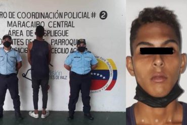 Capturado en Maracaibo sujeto de 21 años que degolló a una sexagenaria en Colombia en 2018