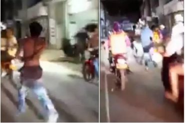 Amarraron a una moto a un ladrón que robaba viviendas y lo “arrastraron” por todo un pueblo de Colombia (+Video sensible)