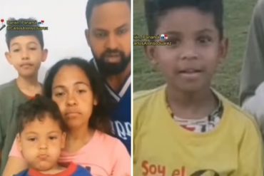 Familia venezolana que cruzó el Darién denuncia que le robaron a su hijo (+Video)