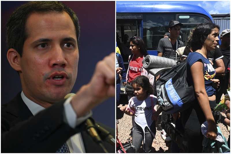 Guaidó pide trato humanitario para los venezolanos: “No migraron porque quisieron, sino por obligación: huyen de una emergencia” Guaidó pide trato humanitario para los venezolanos: “No migraron porque quisieron, sino por obligación: huyen de una emergencia”