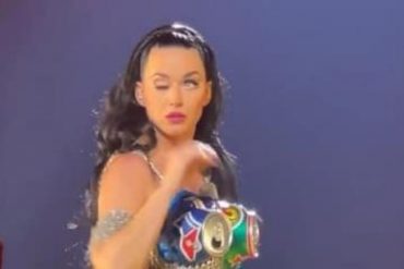 Katy Perry sufrió una “caída de párpado” durante un concierto y desató especulaciones en redes (+Video)