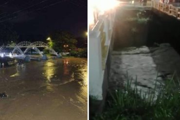 Habitantes de La Victoria y San Mateo en Aragua reportan fuertes lluvias desde este #12Oct