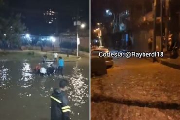 Intensas lluvias en Guatire y en La Guaira causaron estragos: varias calles completamente inundadas y zonas afectadas por fallas eléctricas (+Videos)