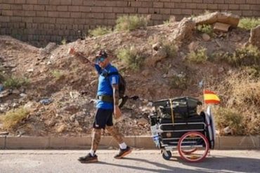 Reportan la desaparición de un hincha español que se fue caminando a Qatar para ver el Mundial