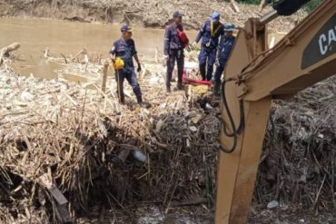 Encuentran dos cuerpos en el río Tuy: presumen que habrían sido arrastrado desde Las Tejerías