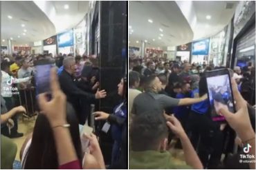 La peligrosa estampida que se vivió en la tienda Multimax de Maracaibo durante el Black Friday (+Video)