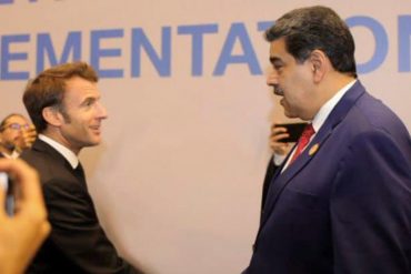 Macron y Maduro conversaron en Egipto este #7Nov en el marco de la Cumbre COP27