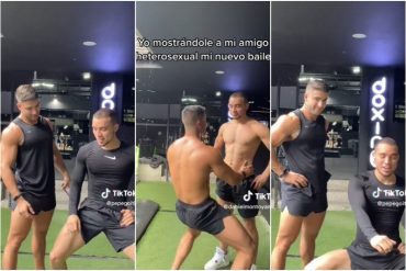 Tiktoker venezolano Pepe Goitia desató pasiones (y especulaciones) al bailarle sensualmente al actor porno colombiano Daniel Montoya (+Videos)