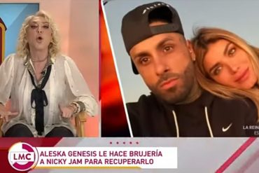 “En lugar de ir a una bruja, necesita ir a un psiquiatra”: Lo que dijo Laura Bozzo sobre Aleska Génesis, la ex de Nicky Jam