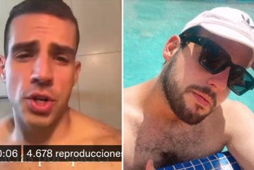 Hijo del Tuerto Andrade filtró un video que Luis Olavarrieta le habría enviado cantándole antes de entrar a la ducha: “Gracias por querer enamorarme”