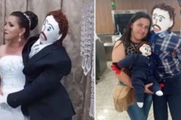 Mujer que se casó con un muñeco en Brasil ahora denuncia que le fue “infiel”