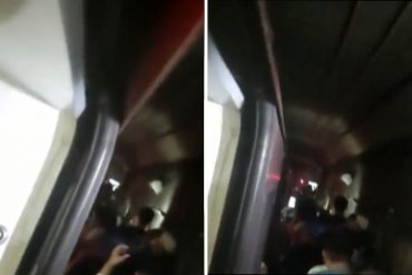 Por falla en un vagón tren del Metro de Caracas quedó varado entre las estaciones Plaza Venezuela y Colegio de Ingenieros este #22Nov (+Videos)