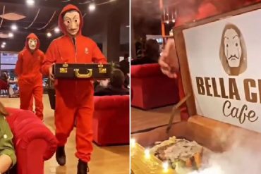 Abrieron en Pakistán un café inspirado en “La casa de papel” (+Video)