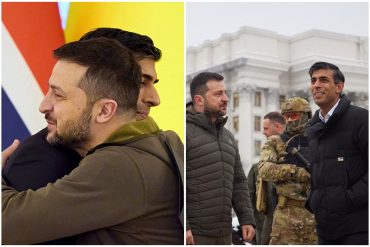 Primer ministro británico visitó Kyiv para reafirmar su apoyo a Ucrania en la guerra: “El valor del pueblo ucraniano es una inspiración para el mundo” (+Video)