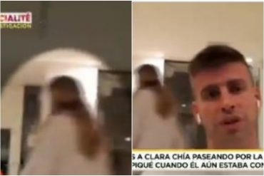 Revelan video de Clara Chía paseándose “como si nada” en la casa familiar de Gerard Piqué y Shakira: serían imágenes de hace más de un año