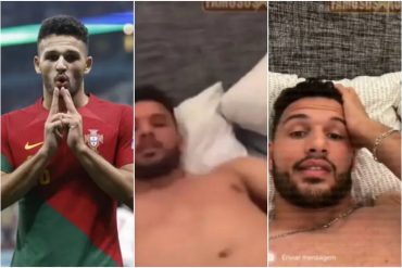 Se filtra video íntimo del jugador de Portugal que consiguió quitarle el puesto en el equipo titular a Cristiano Ronaldo